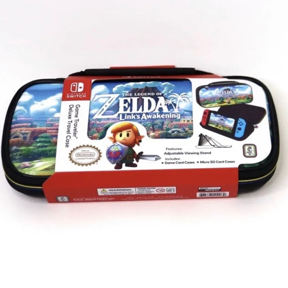 Nintendo Switch Game Traveler Deluxe Case Zelda Link's Awakening Viewing